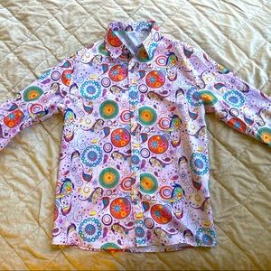 Funky pattern Disco Dress Shirt